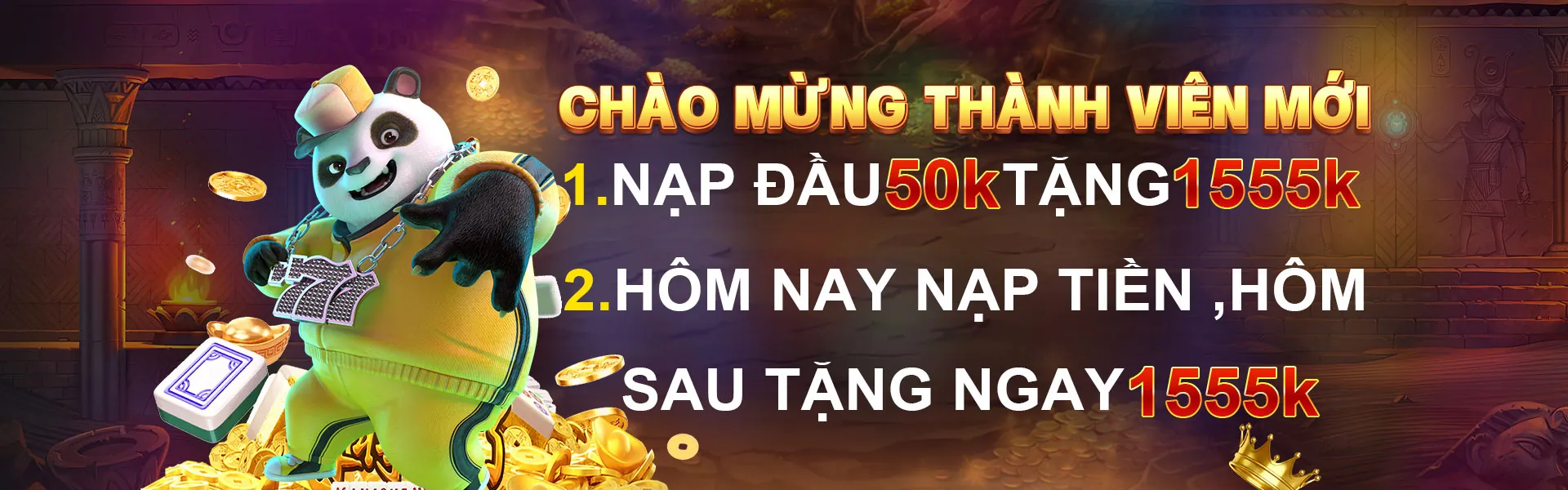 Banner khuyến mãi đăng ký Daga68 nhận 188k
